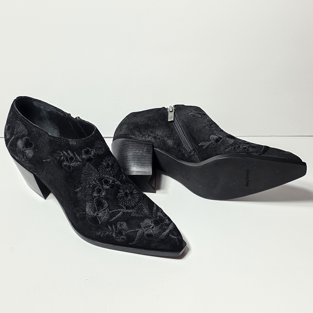 Embroidered Ankle Boots - image 8